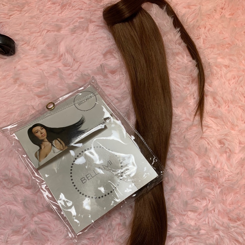 Bellami 20in Deep Reddish Faux Ponytail